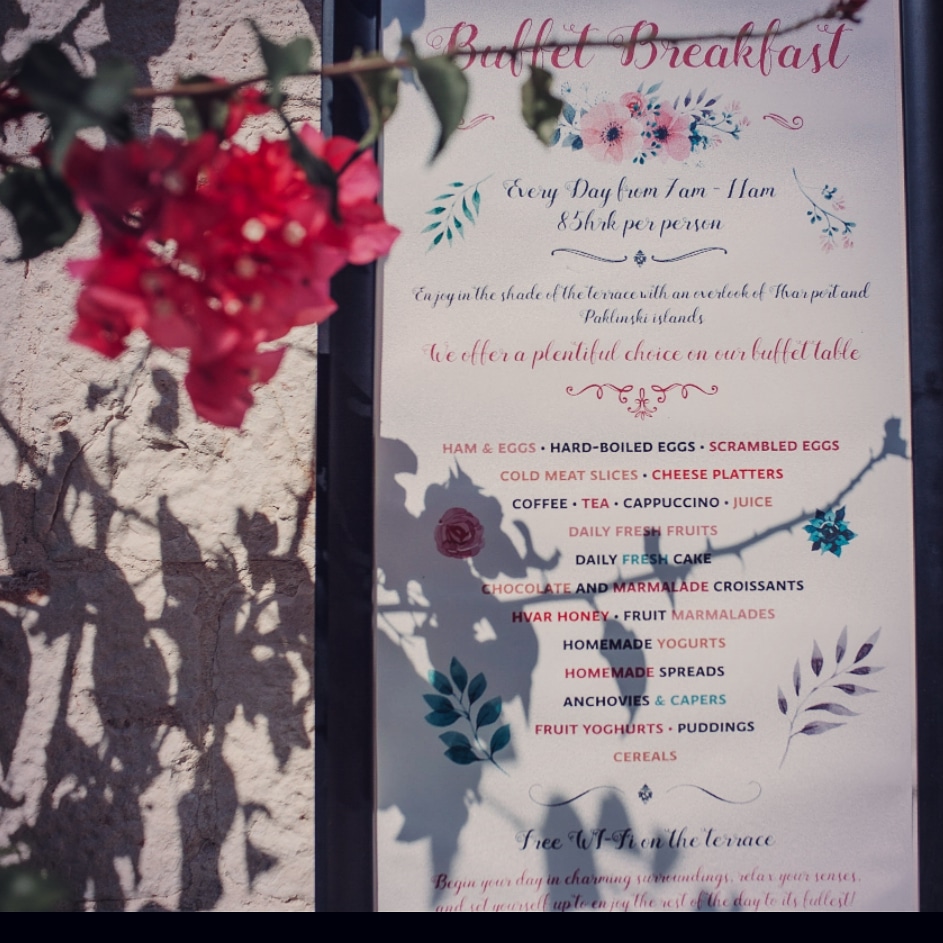 Menu Restaurant Park Hvar-1