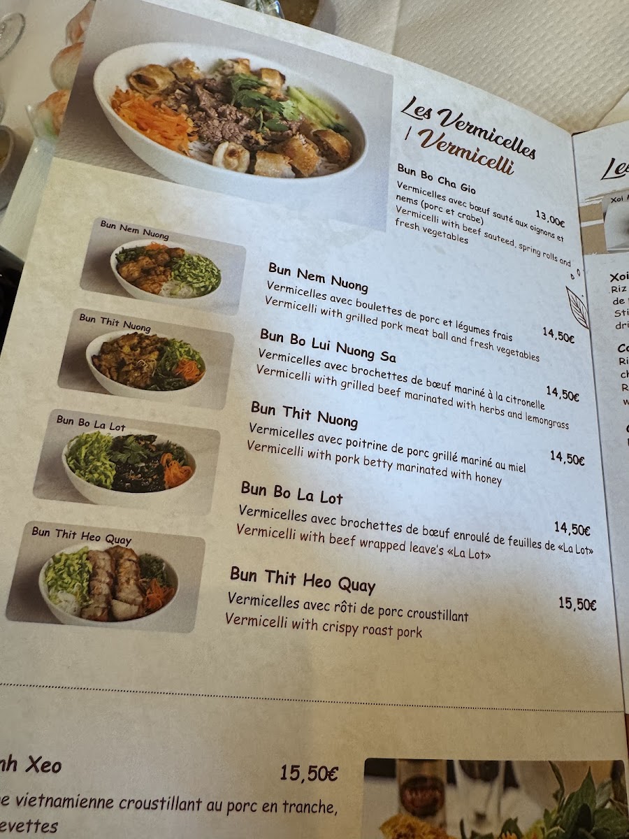 Menu Restaurant Petit Saigon-10