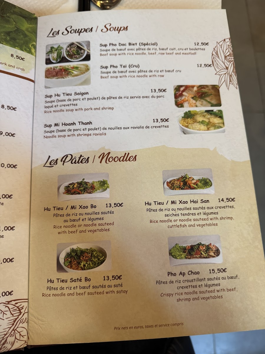 Menu Restaurant Petit Saigon-5