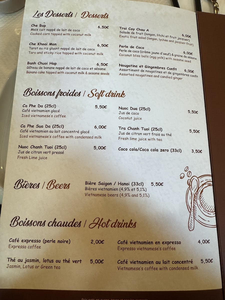 Menu Restaurant Petit Saigon-6