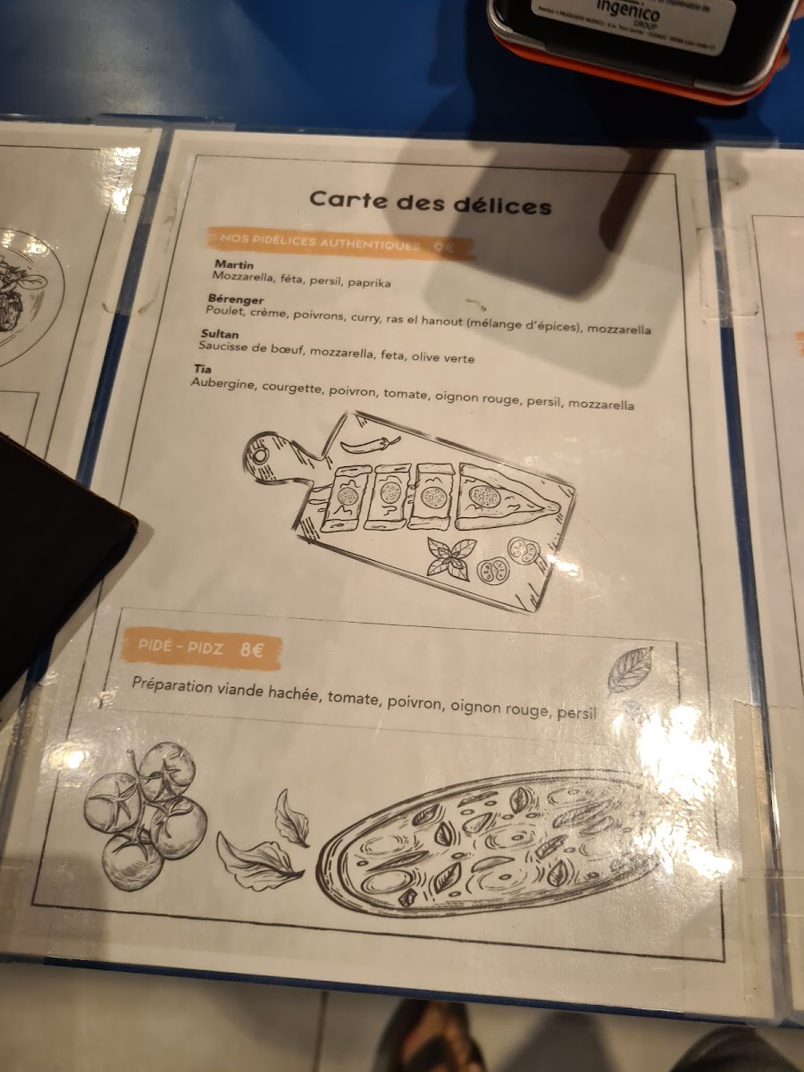 Menu Restaurant Pidélice-5
