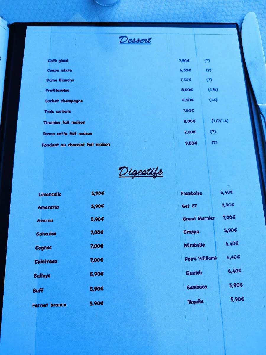 Menu Restaurant - Pizzeria Aal Kayl-6
