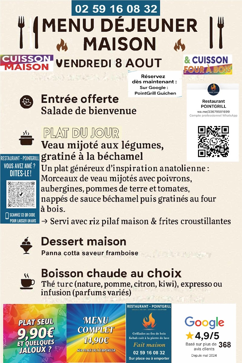 Menu Restaurant Pointgrill-9
