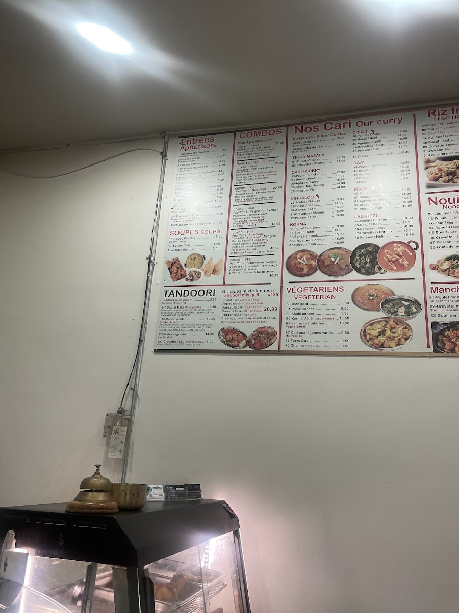 Menu Restaurant Raja-1