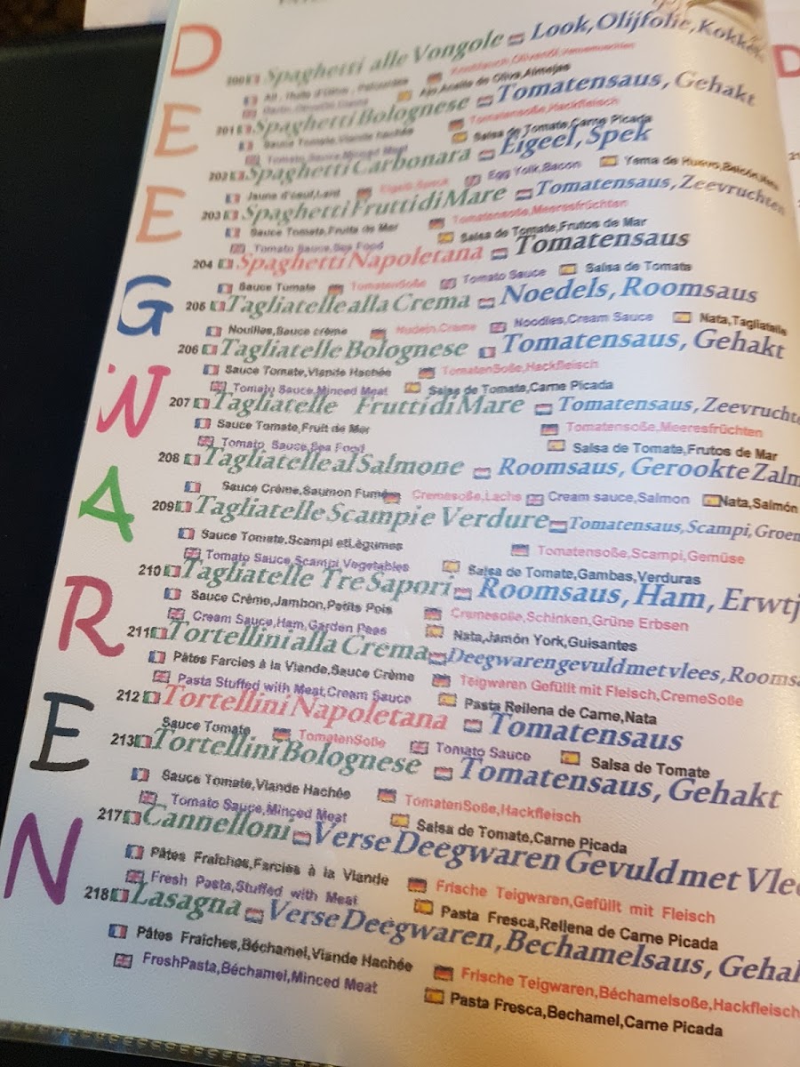 Menu Restaurant Rimini-1
