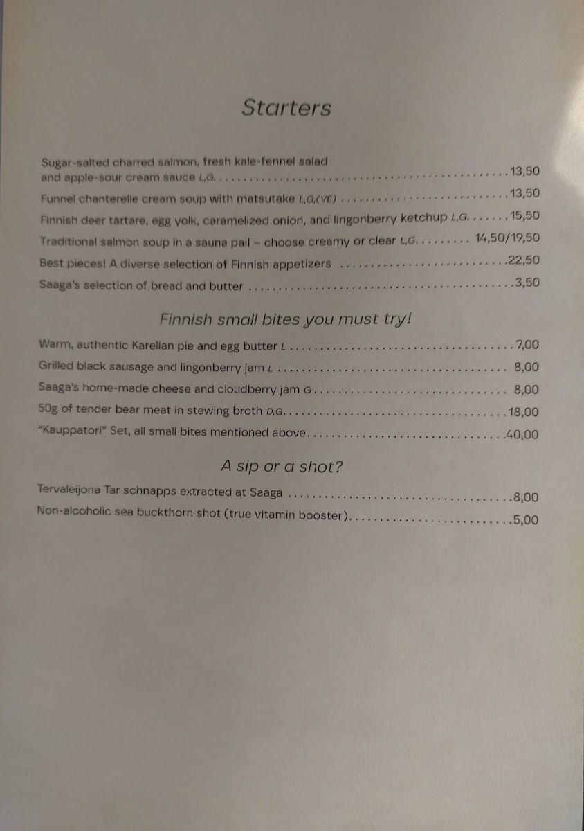 Menu Restaurant Saaga-2
