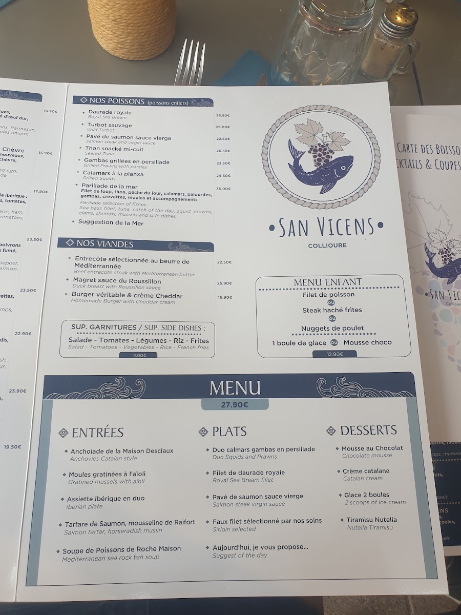 Menu Restaurant San Vicens Et Vieux Remparts-10