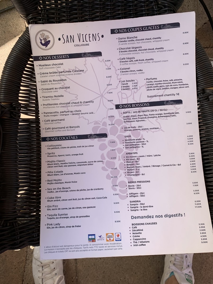 Menu Restaurant San Vicens Et Vieux Remparts-2