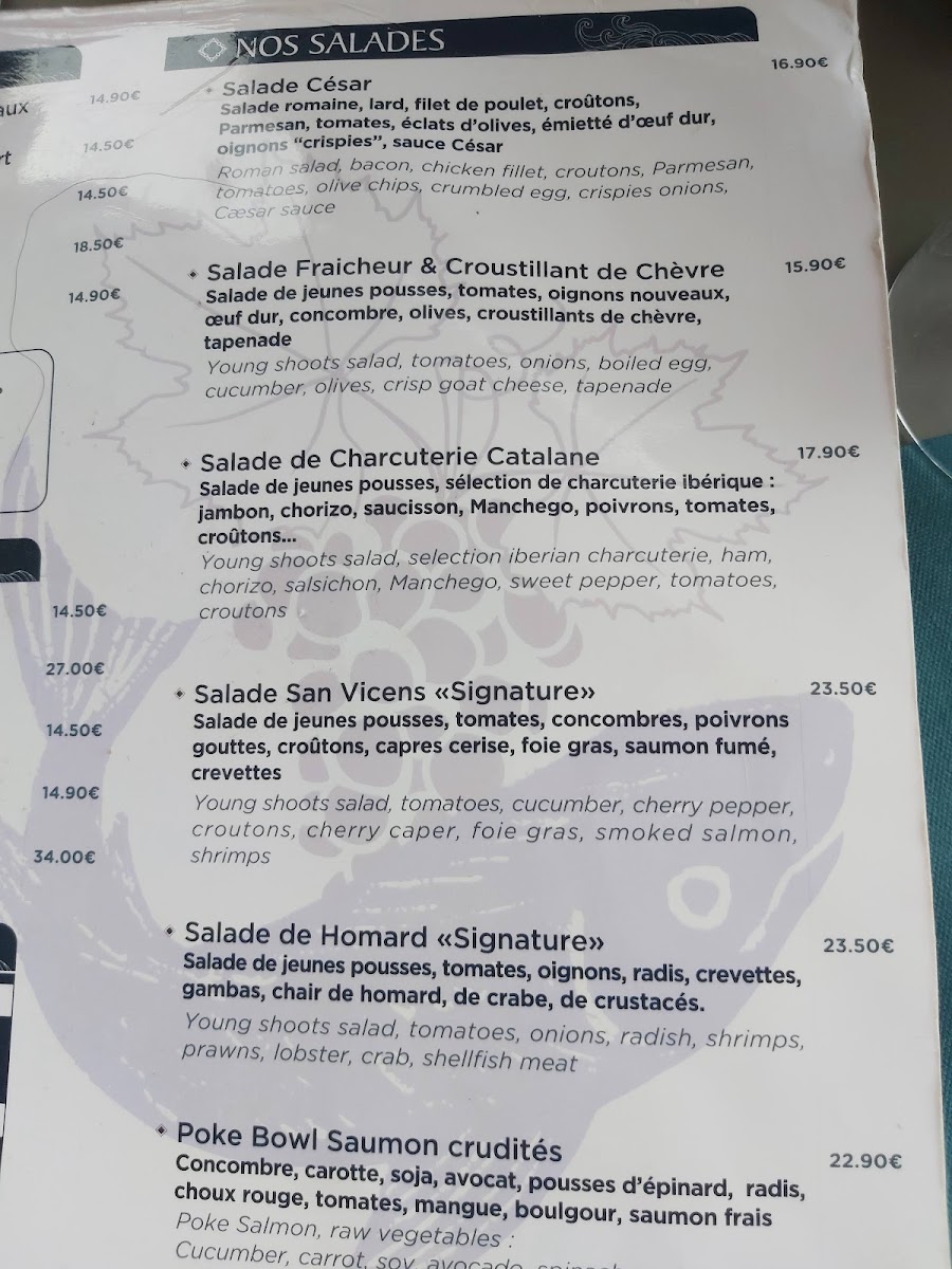 Menu Restaurant San Vicens Et Vieux Remparts-5