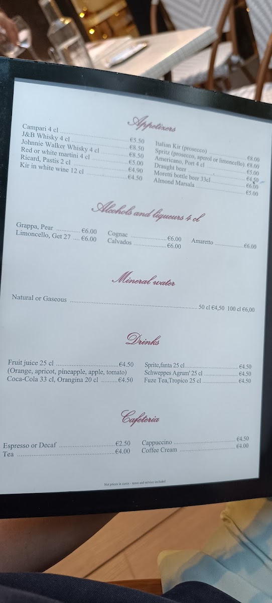 Menu Restaurant Santa Monica-10