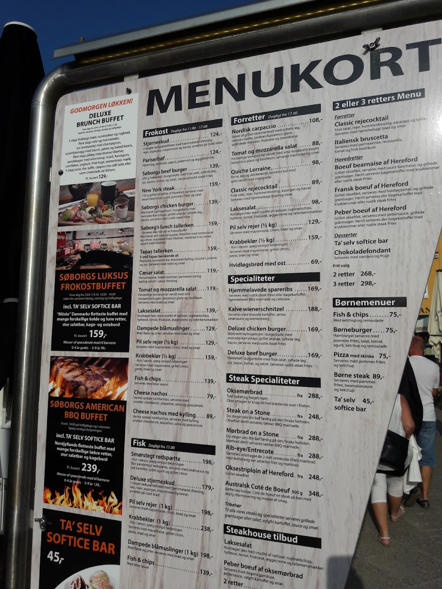 Menu Restaurant Søborg-7