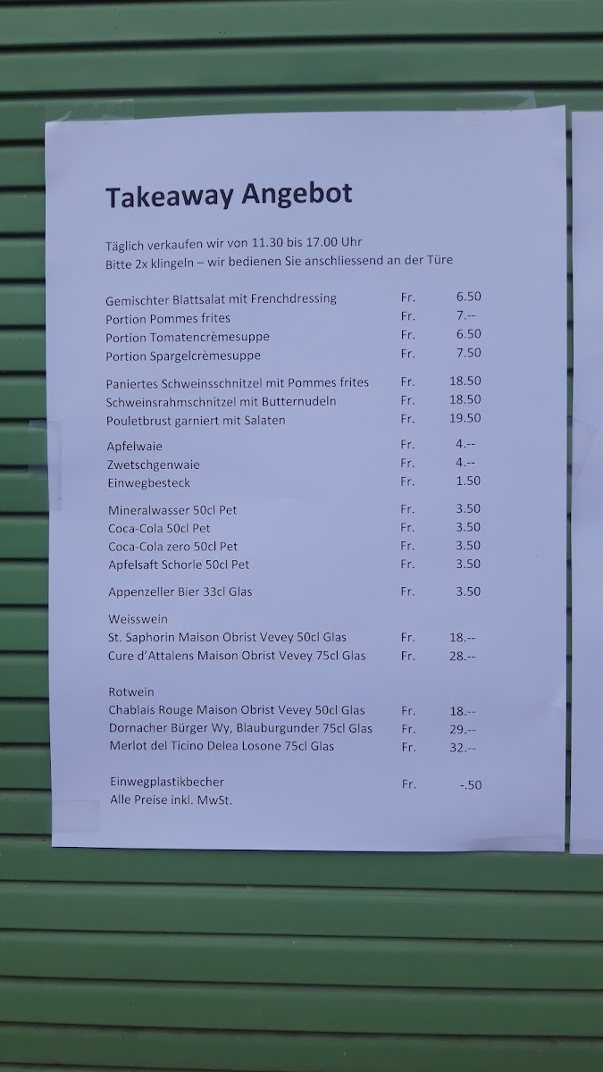 Menu Restaurant Schlosshof Dornach-3
