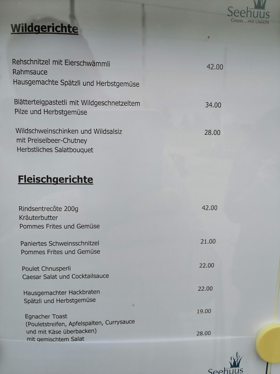 Menu Restaurant Seehuus-5