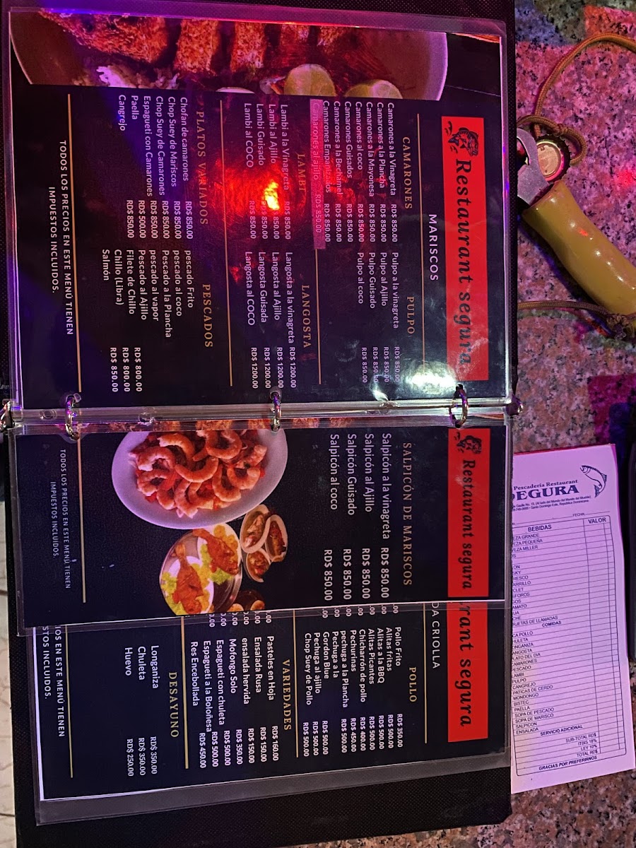 Menu Restaurant Segura-8