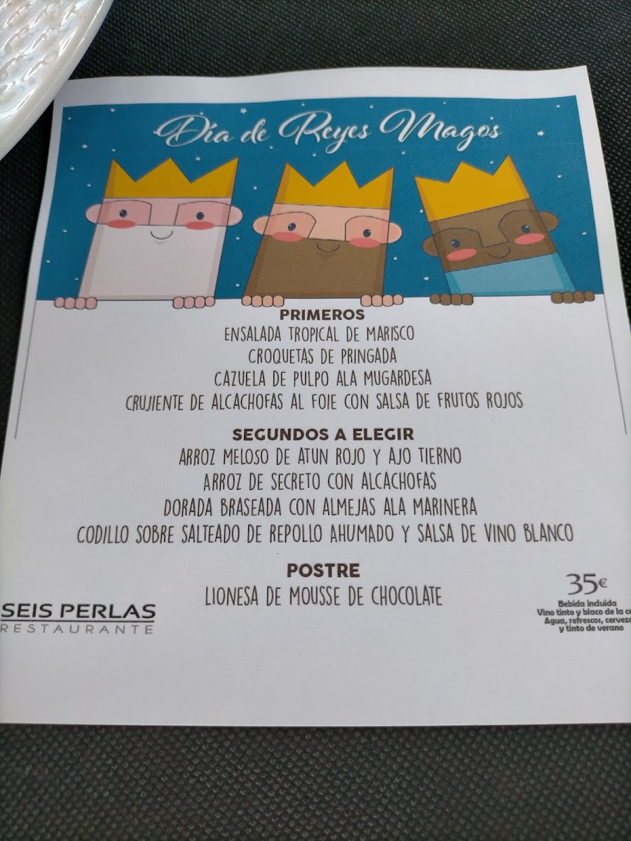Menu Restaurant 'seis Perlas'-5