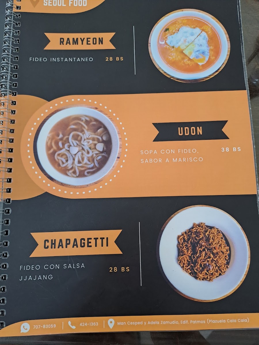 Menu Restaurant Seoul-10