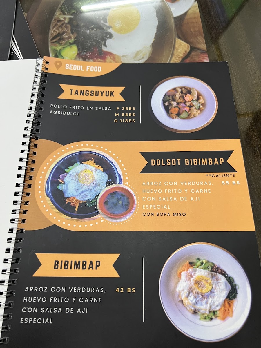 Menu Restaurant Seoul-3