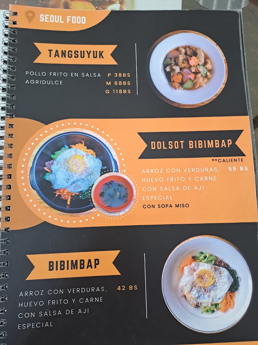Menu Restaurant Seoul-4