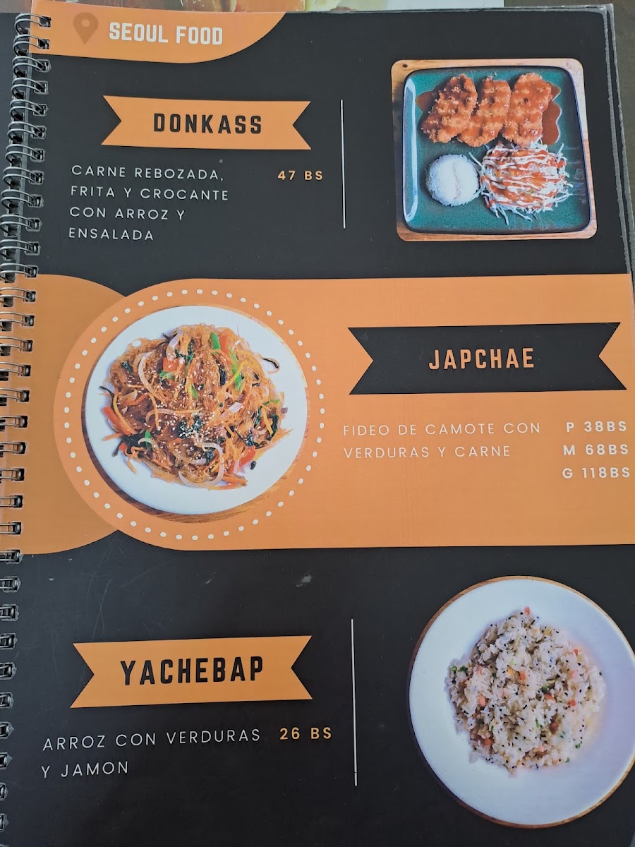 Menu Restaurant Seoul-5