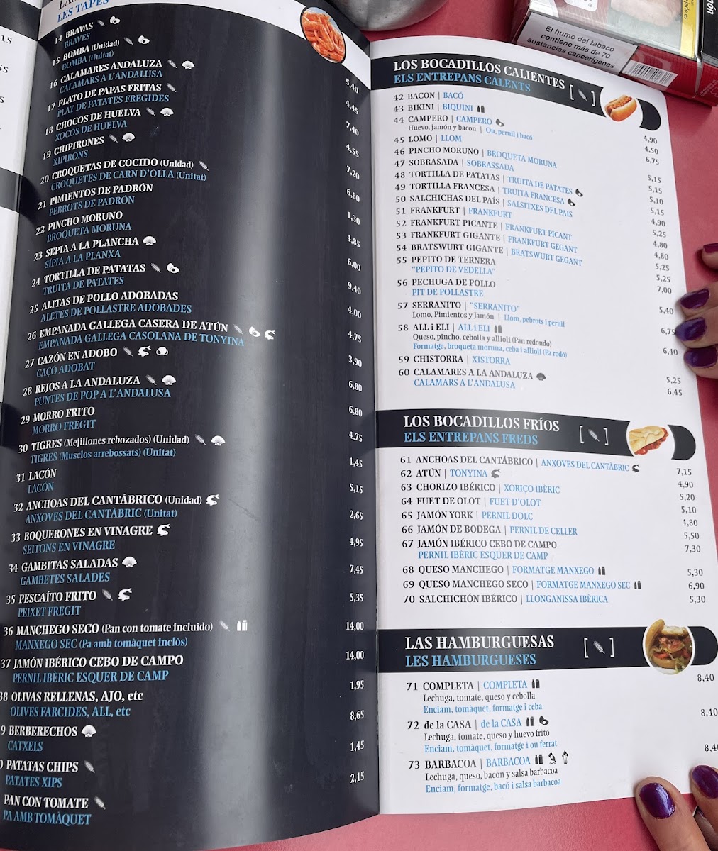 Menu Restaurant Smith-2