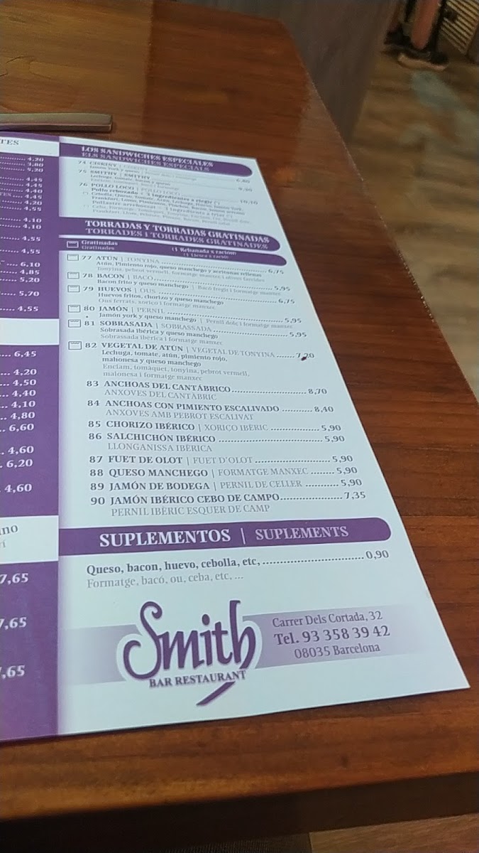 Menu Restaurant Smith-4
