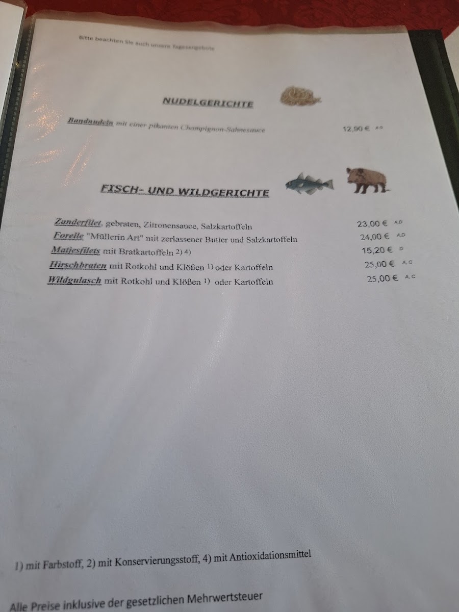Menu Restaurant Stadtmitte-5