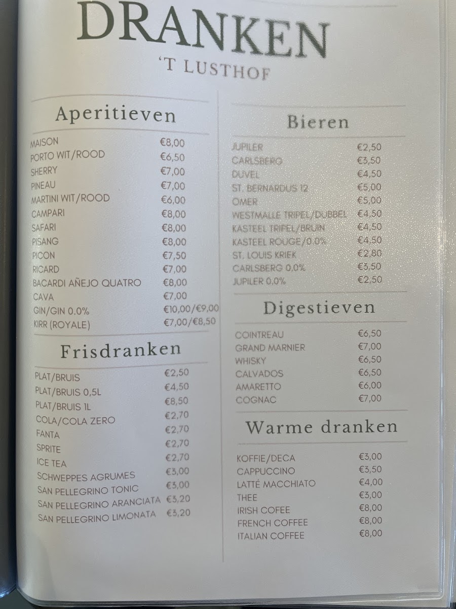 Restaurant 't Lusthof-4