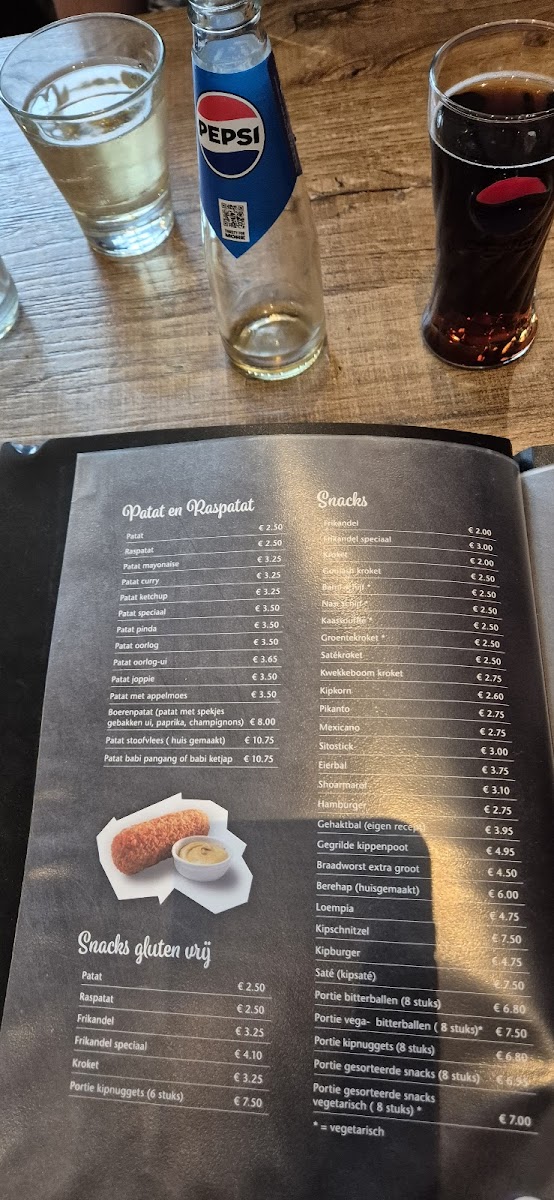 Menu Restaurant 't Snackbearske-2