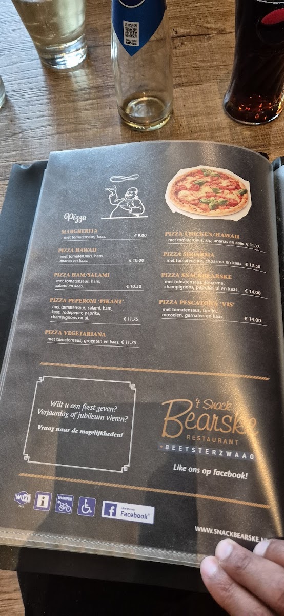 Menu Restaurant 't Snackbearske-5
