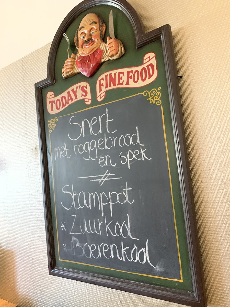 Menu Restaurant 't Snackbearske-7