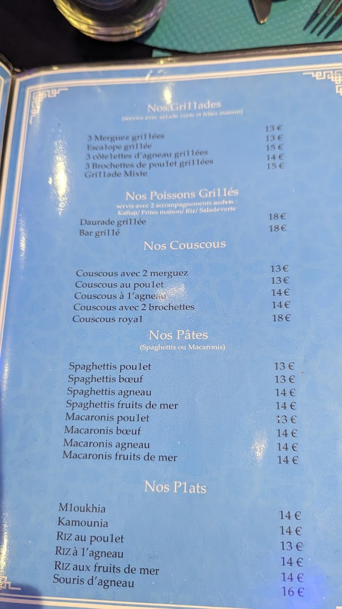Menu Restaurant Tanit-2
