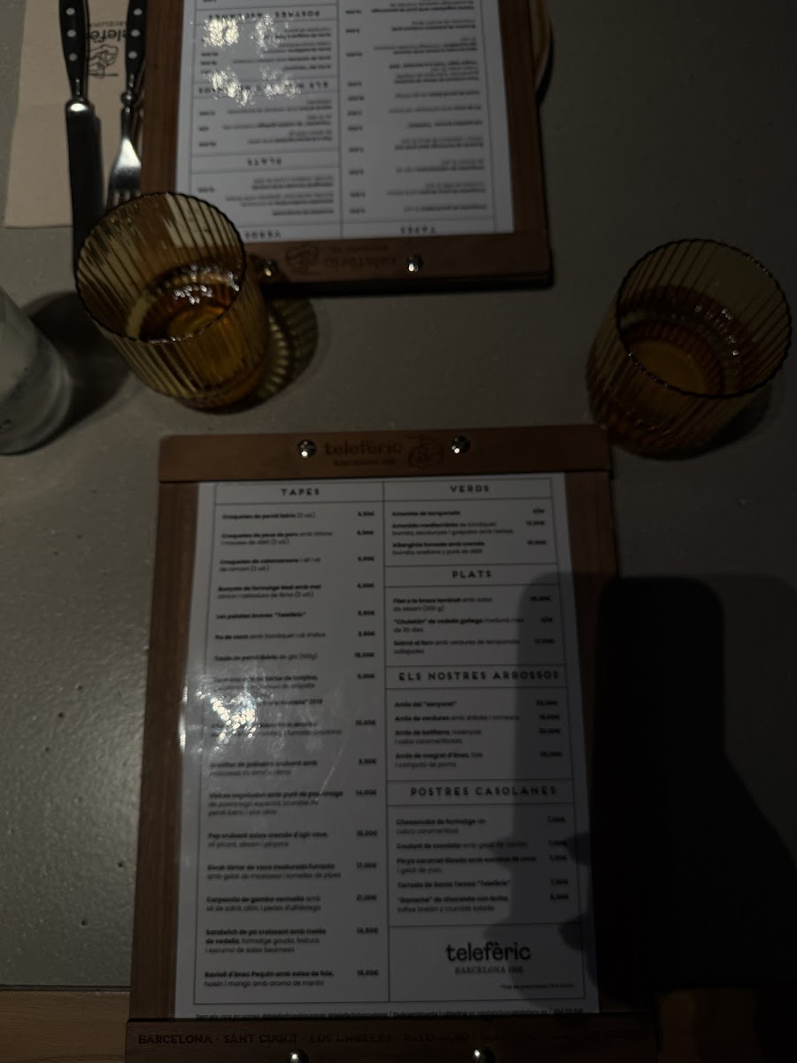 Menu Restaurant Telefèric-10