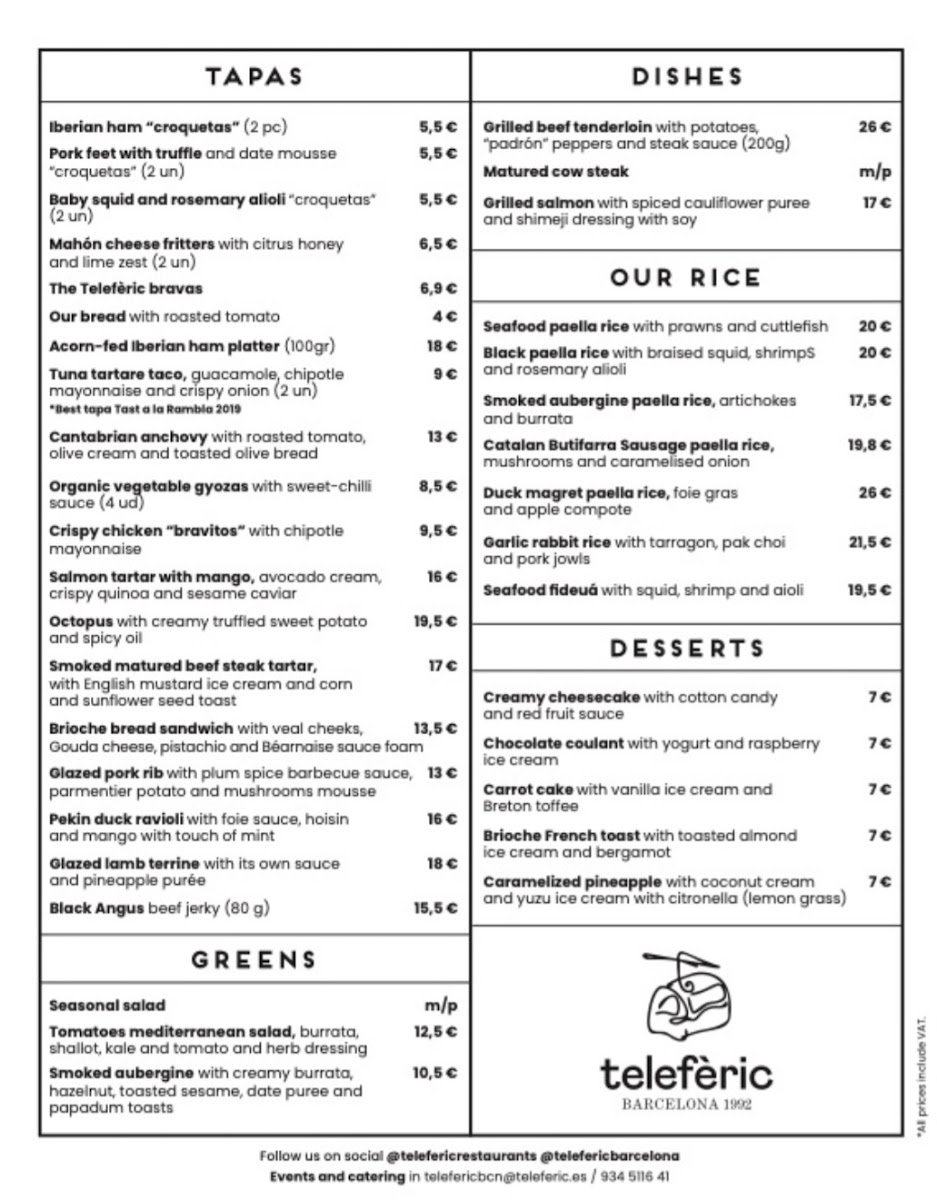 Menu Restaurant Telefèric-4