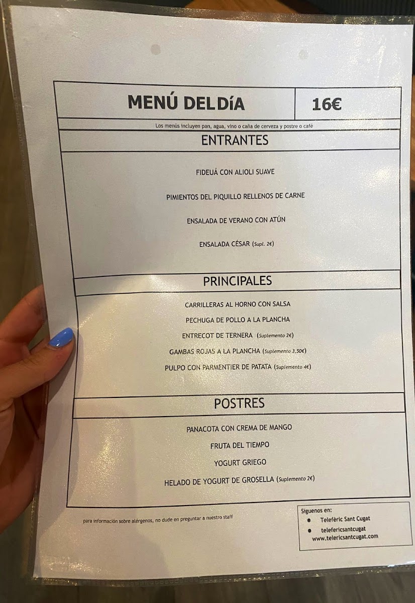 Menu Restaurant Telefèric-6