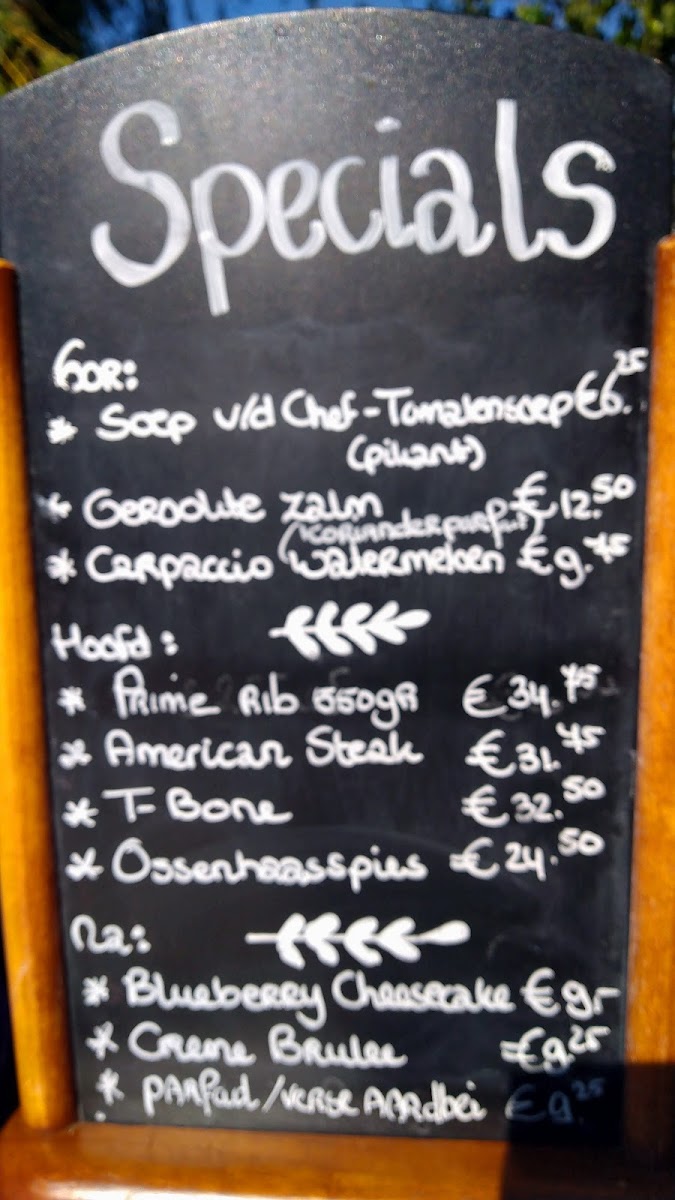 Menu Restaurant Texas Steak Sneek-6