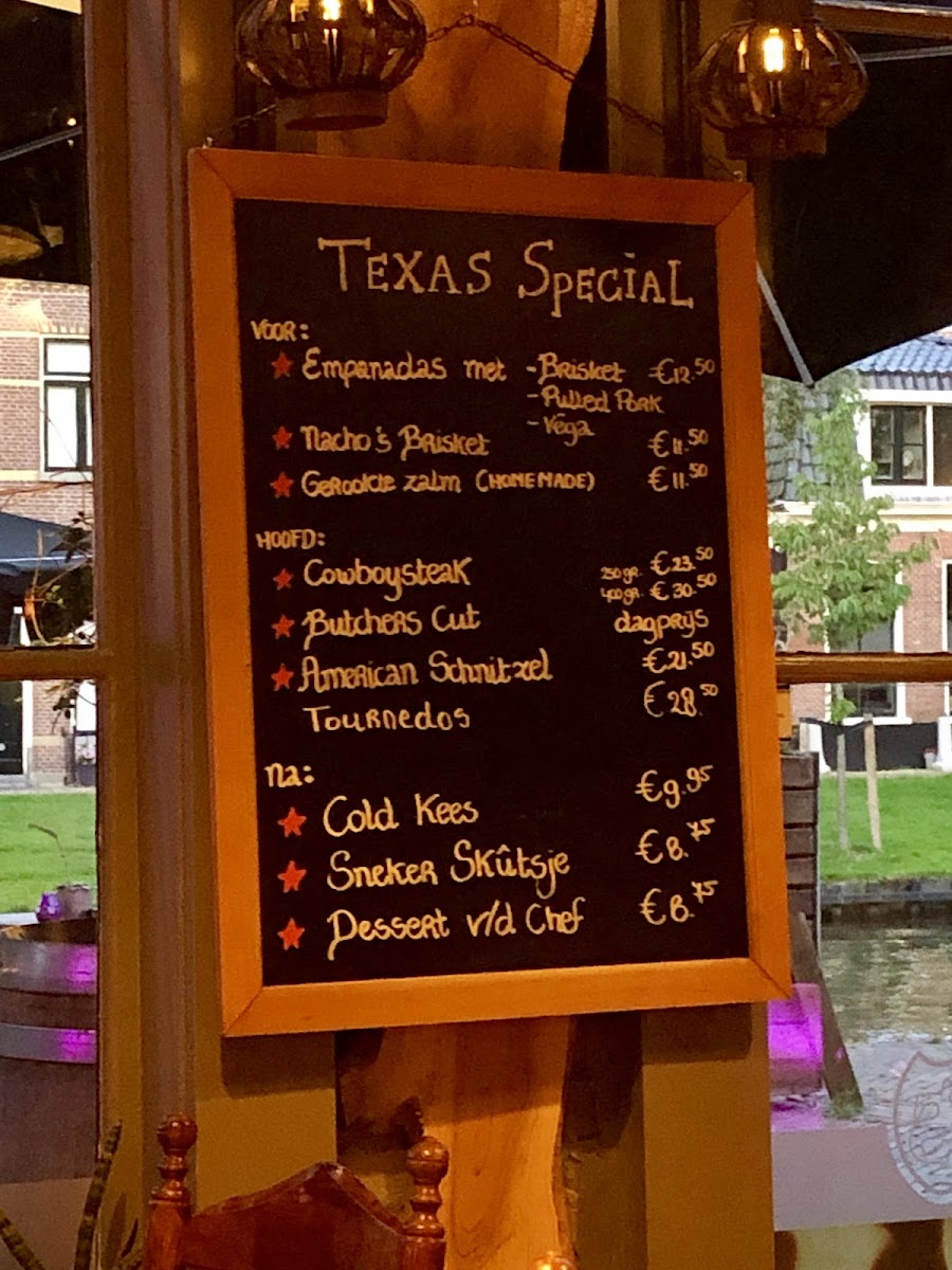 Menu Restaurant Texas Steak Sneek-7