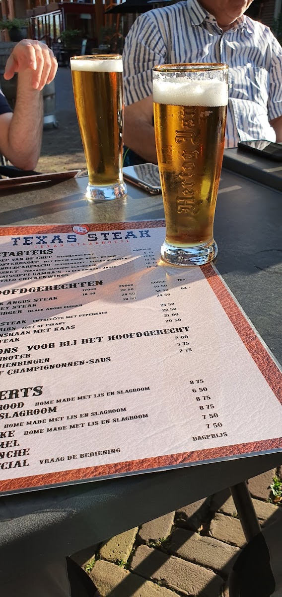 Menu Restaurant Texas Steak Sneek-9
