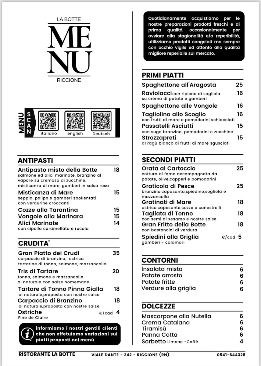 Menu Restaurant The Barrel-4