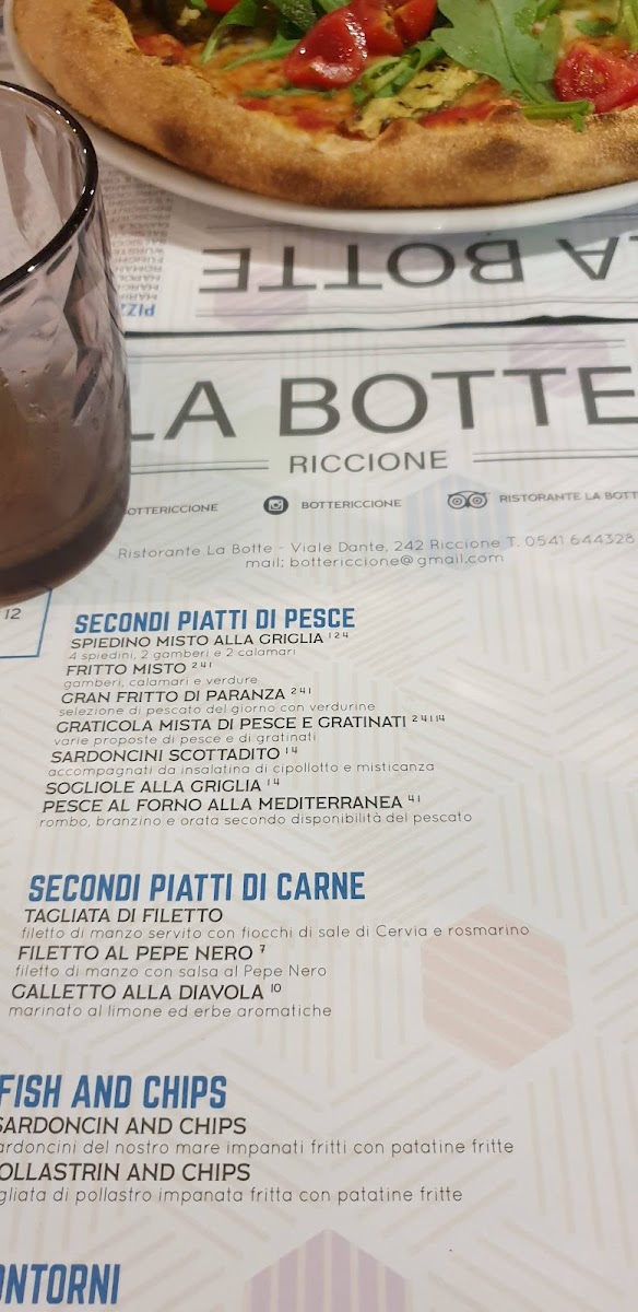 Menu Restaurant The Barrel-8