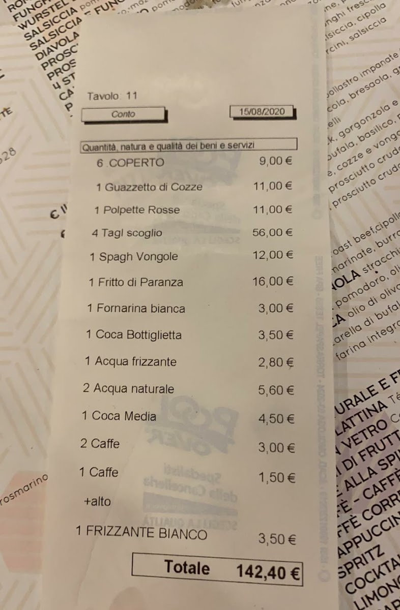 Menu Restaurant The Barrel-9