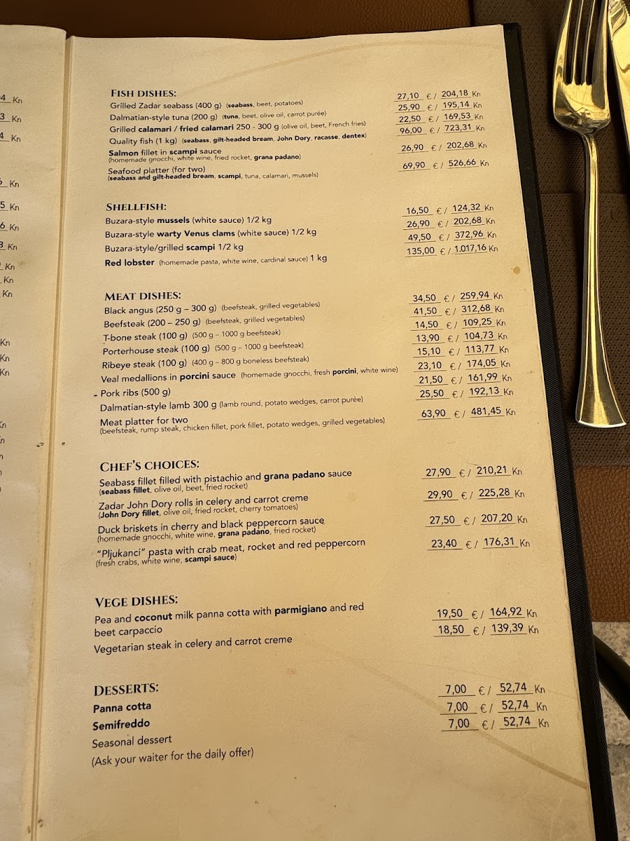 Menu Restaurant The Taste-2