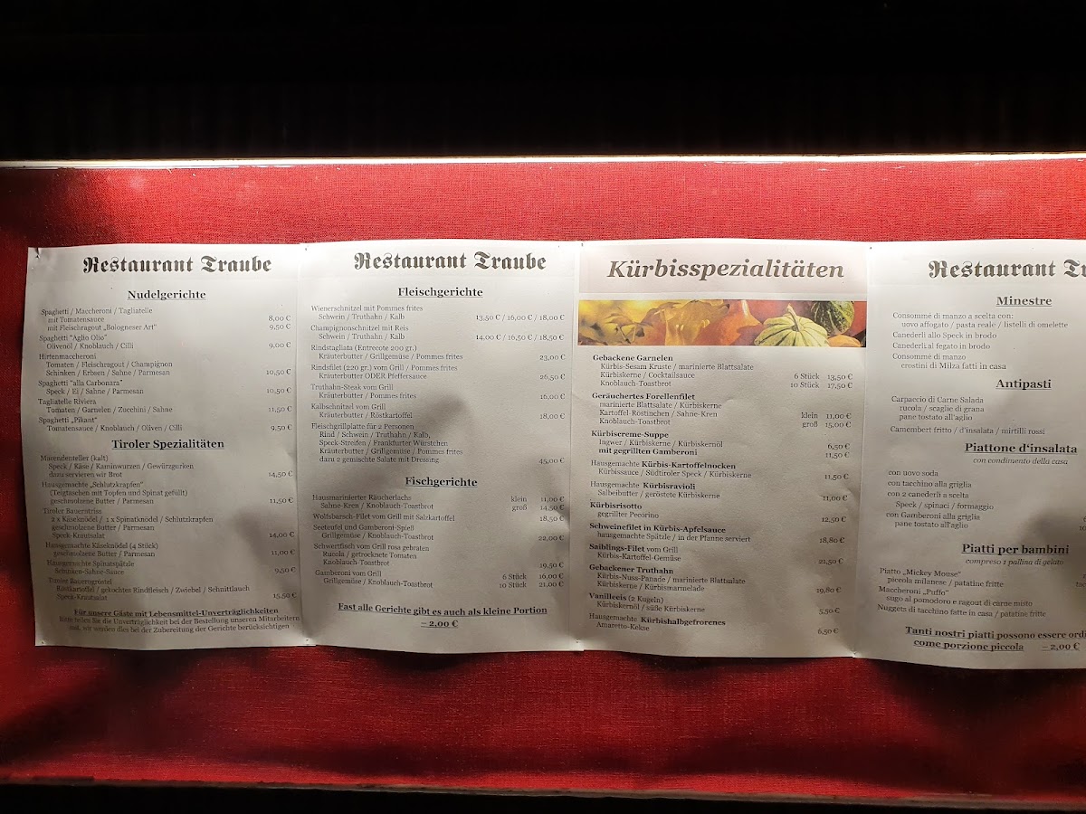Menu Restaurant Traube-9
