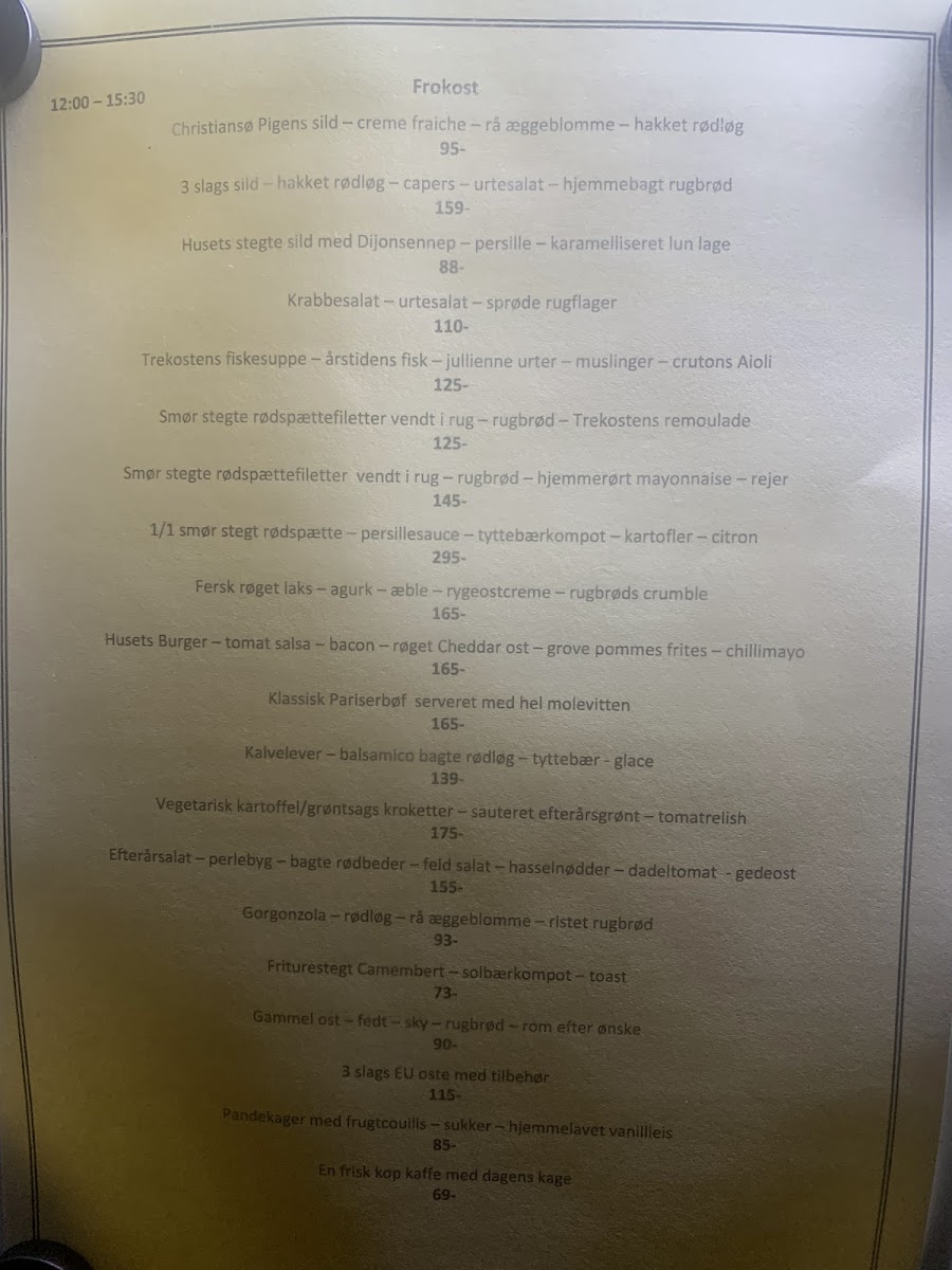 Menu Restaurant Trekosten-4