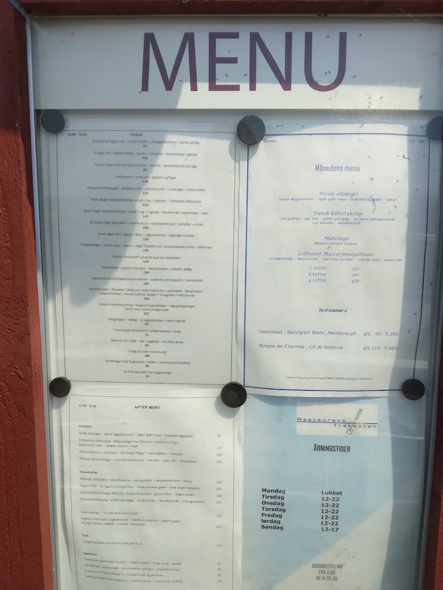 Menu Restaurant Trekosten-5