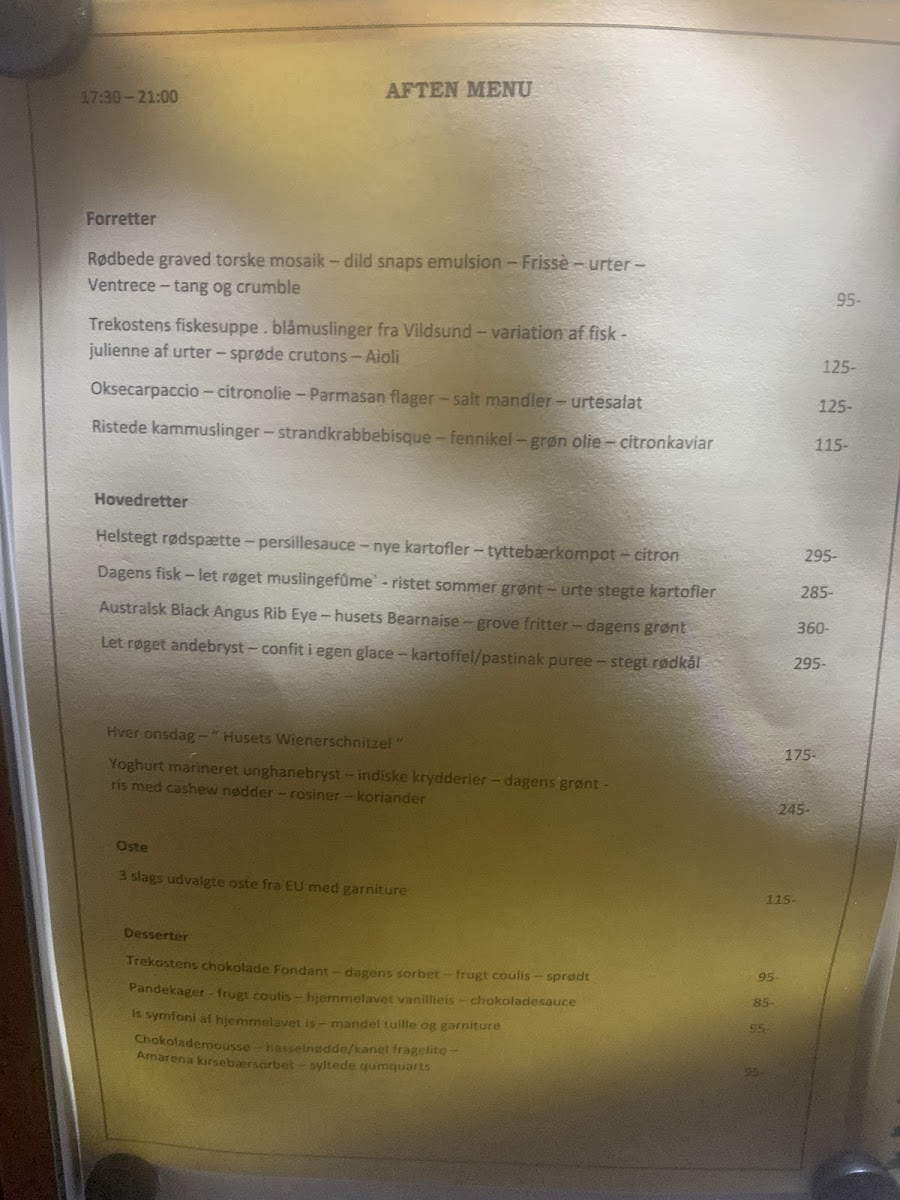 Menu Restaurant Trekosten-7