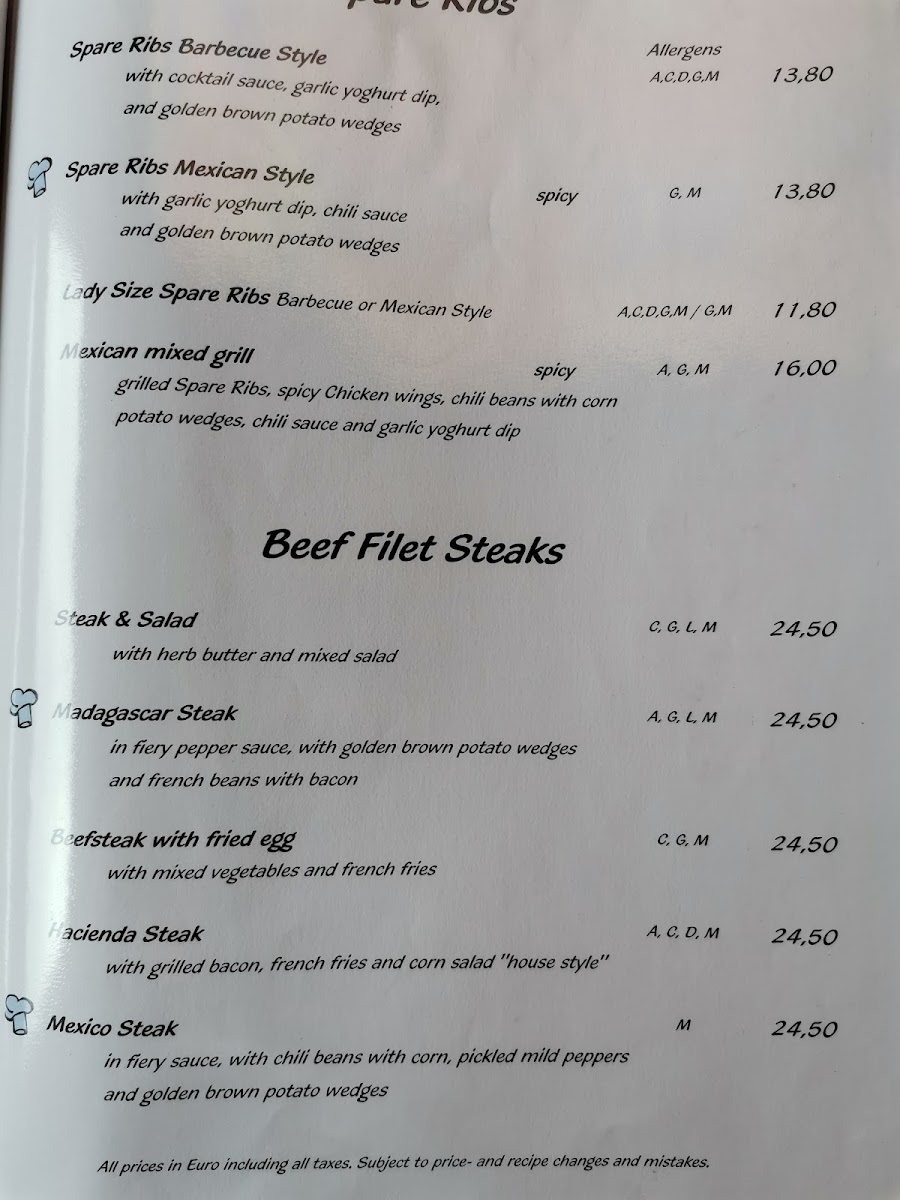 Menu Restaurant Treno-3
