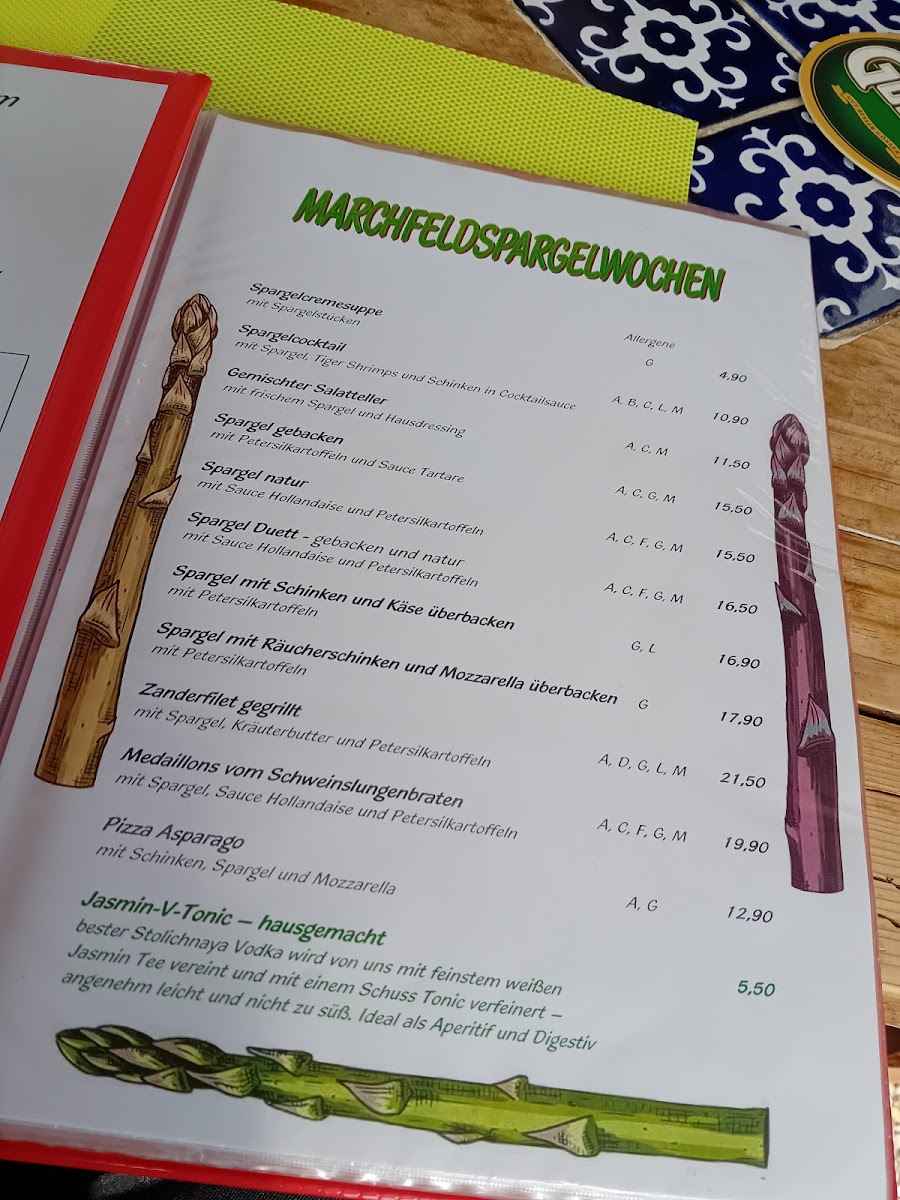 Menu Restaurant Treno-5