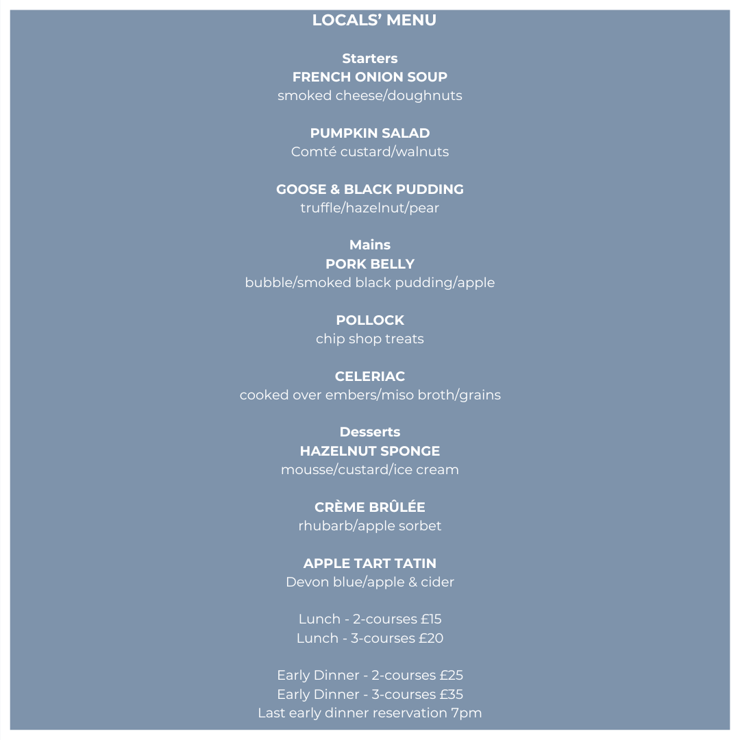 Menu Restaurant Twenty Seven By Jamie Rogers-2