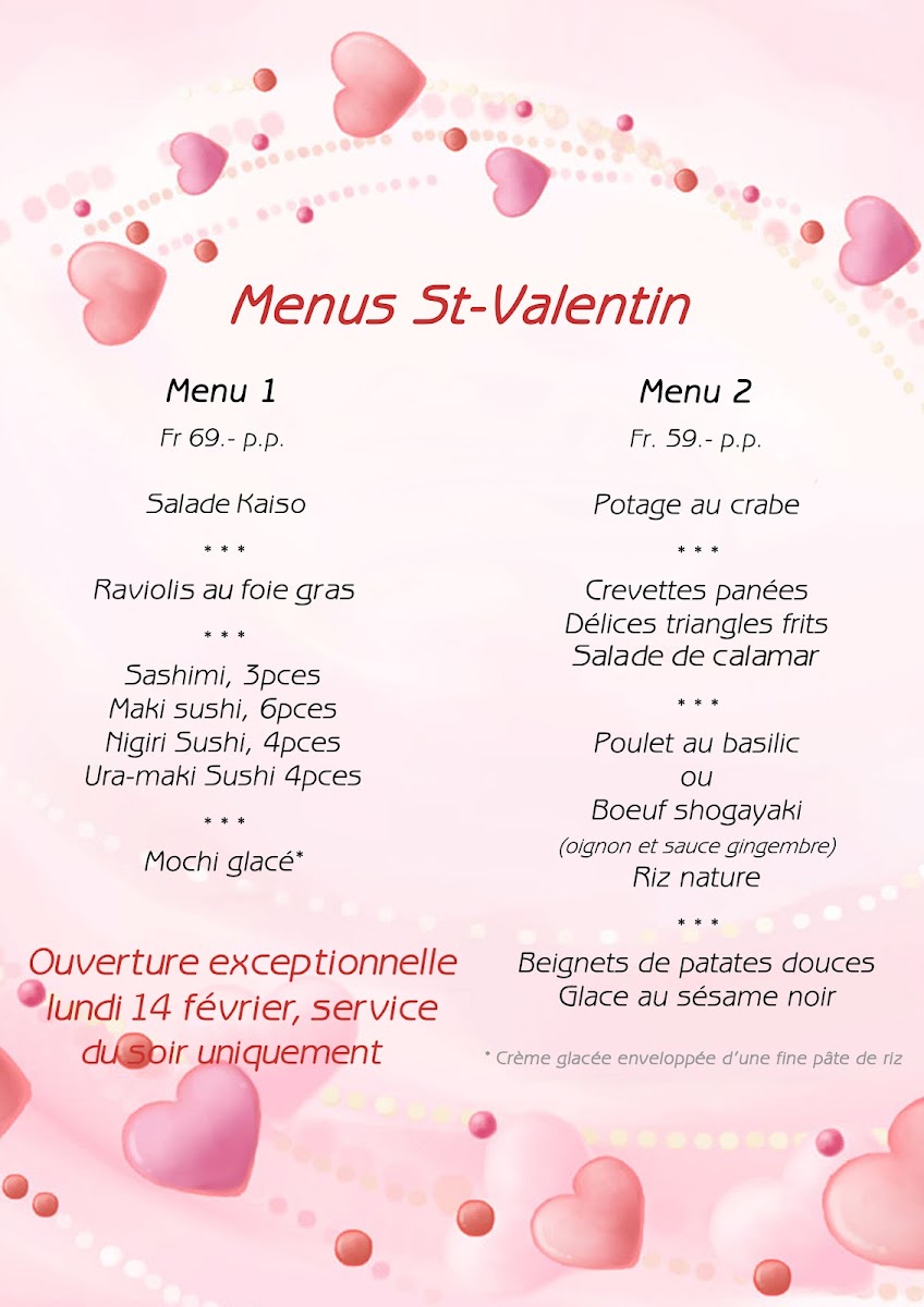 Menu Restaurant Ume Epalinges-1