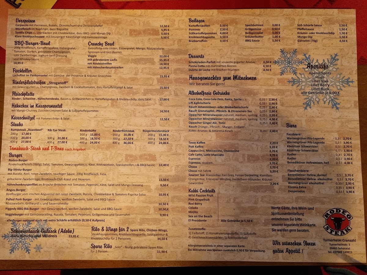Menu Restaurant Und Rodeo Steakhaus Turnerheim-10
